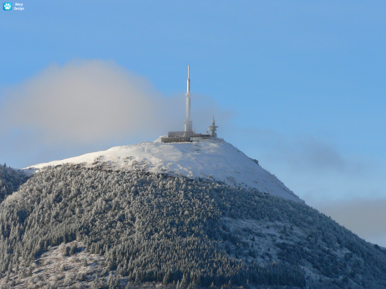 Le Puy de Dôme en hiver